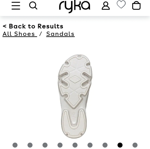 Ryka Desi Sandals 8.5 Wide - Picture 9 of 9